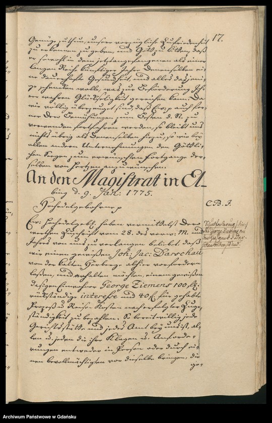 image.from.unit.number "[Liber missivarum]. Namen - Register […]. Register der in den Briefen […] enthaltenen Sachen"