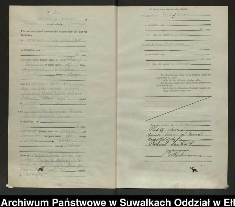 image.from.unit.number "Heirats=Haupt=Register des Königlichen Preussischen Standes-Amtes Nikolaiken Kreis Sensburg"