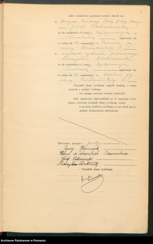 Obraz 11 z jednostki "Księga miejscowa małżeństw tom IV [Rejestr główny małżeństw]"