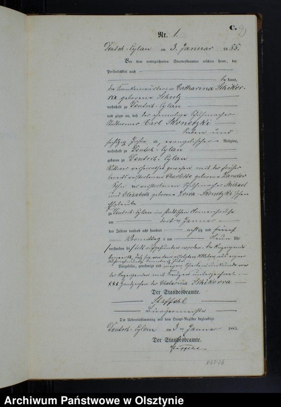 image.from.unit.number "Sterbe-Neben-Register Nr 1 - 127"