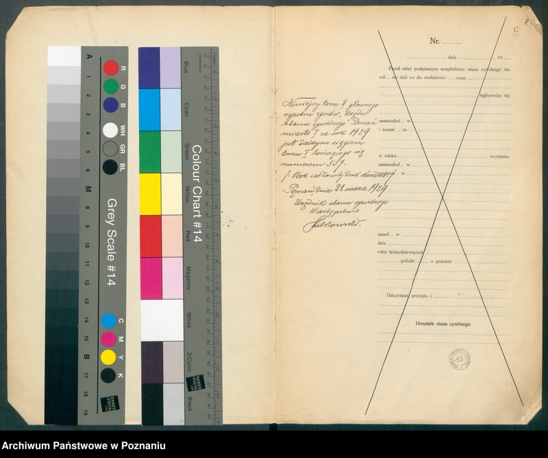 Obraz 3 z jednostki "Księga miejscowa zgonów tom II [Rejestr główny zgonów]"