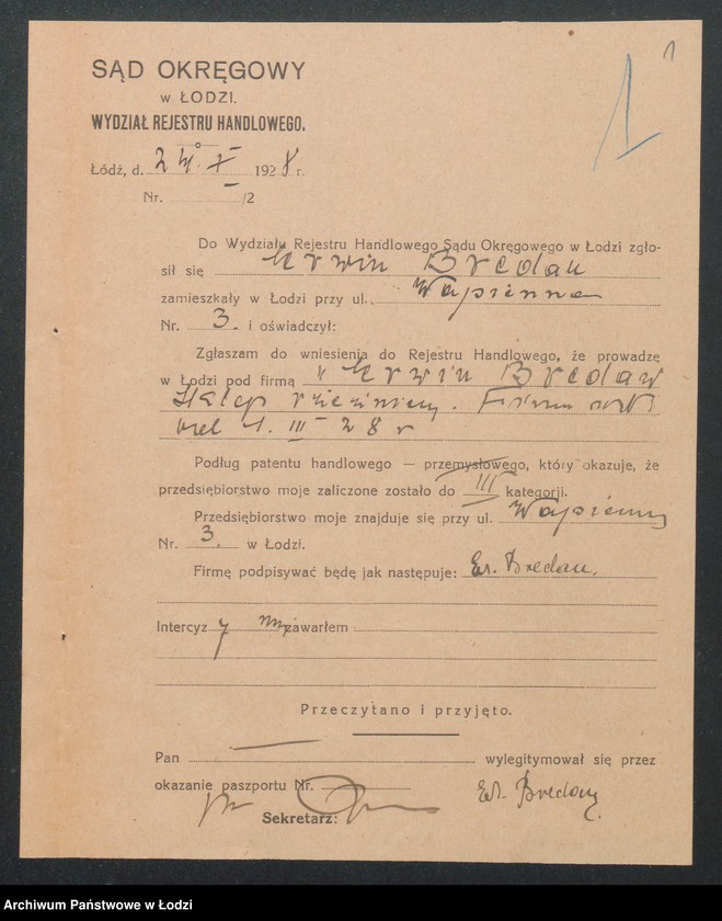 Obraz 3 z jednostki "Erwin Bredan – sklep rzeźniczy"