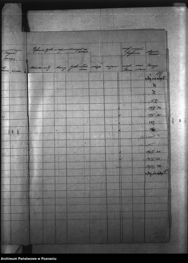 Obraz 14 z jednostki "Zaraza płucna - zbiór wykazów rok 1923"