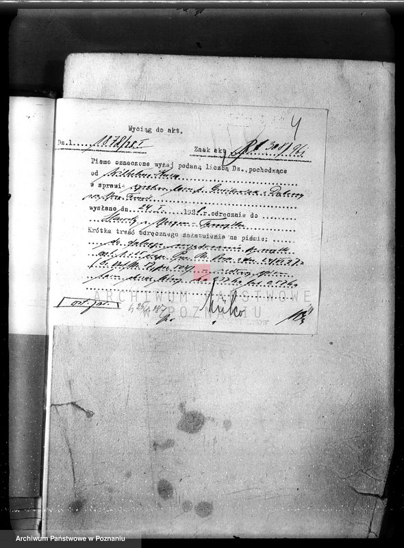 Obraz 8 z jednostki "Majętność leśna Porażyn w powiecie nowotomyskim"