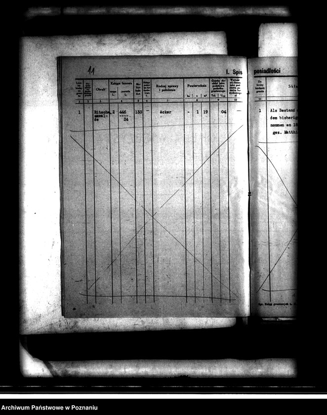 Obraz 15 z jednostki "Majątek Gorzewo powiatu obornickiego /przymusowy wykup/"