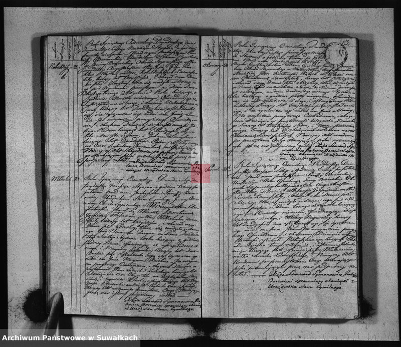 image.from.unit.number "Akta Urodzonych Gminy Berznickiey od Dnia 1-o Stycznia 1820 Roku"