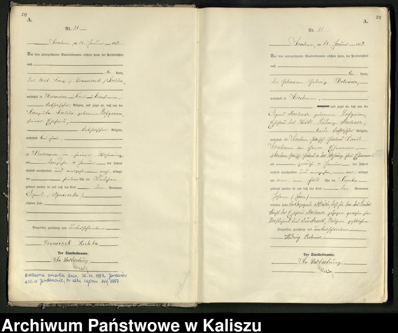 Obraz 14 z jednostki "[Księga urodzeń]"