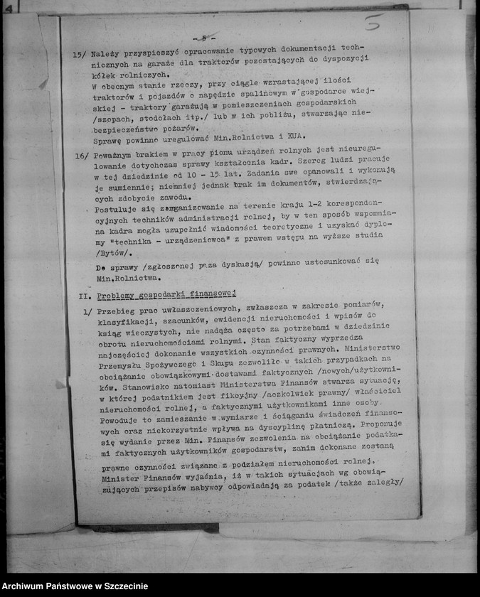 Obraz 9 z jednostki "Narady przewodniczących i sekretarzy prezydiów powiatowych rad narodowych - protokoły"