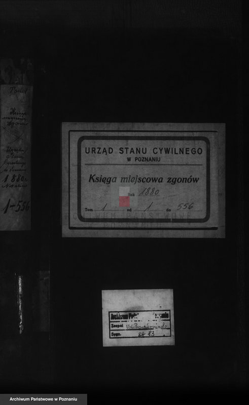 Obraz 1 z jednostki "Księga zgonów t. I"