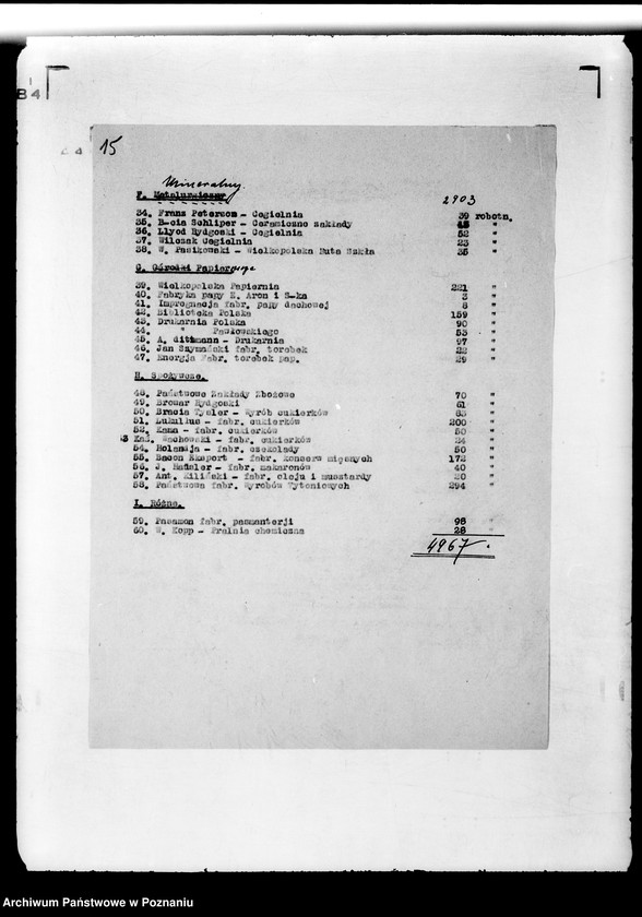 Obraz 18 z jednostki "Sprawy ogólne dotyczące organizacji Urzędu Wojewódzkiego, powiatowych władz administracji ogólnej i innych władz podległych"