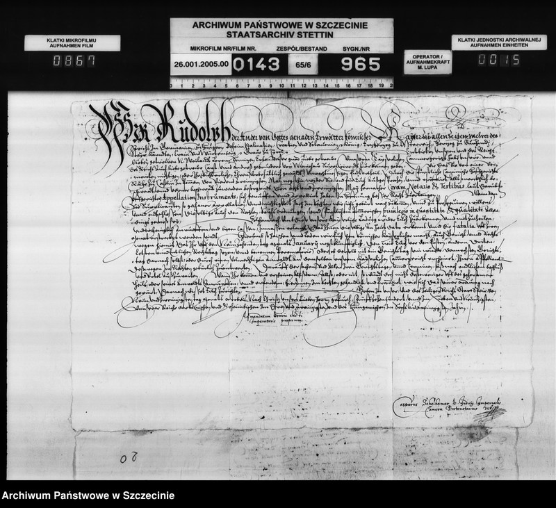 Obraz 16 z jednostki "Die Brüder Karsten und Andreas v. Münchow zu Marsin und Karzenburg / die Erben des Lorenz v. Somnitz zu Bewersdorf: Darlehnsschuld."