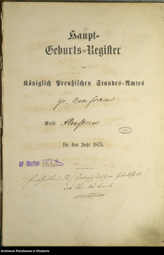 image.from.unit.number "Geburts-Haupt-Register Nr 1 - 72"