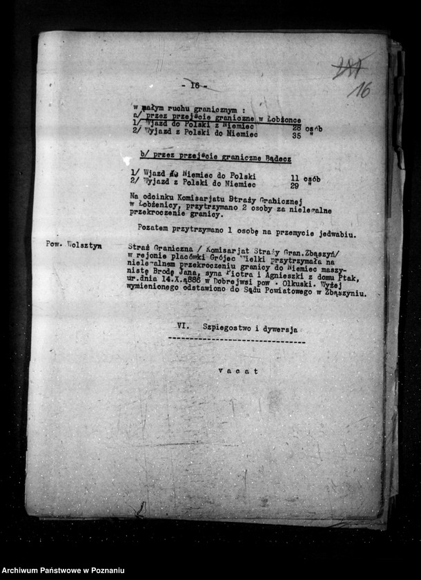 Obraz 20 z jednostki "Sprawozdania sytuacyjne tygodniowe za czas od 28 czerwca do 1 sierpnia 1930 r /nr 35-39/"