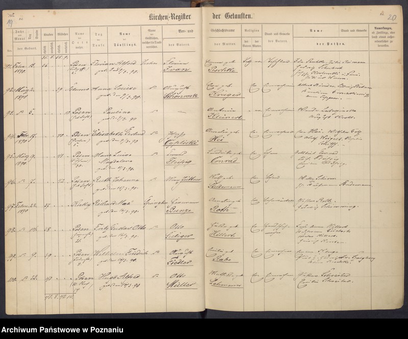 Obraz 13 z jednostki "Taufbuch"