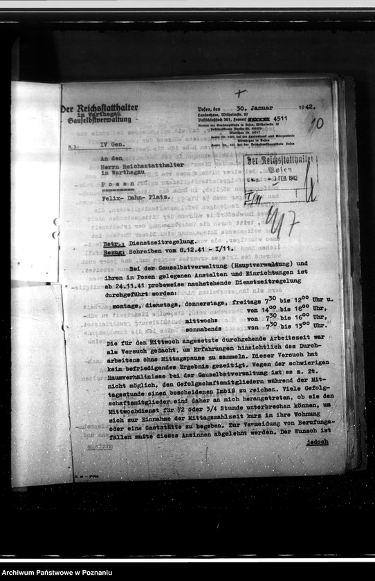 Obraz 13 z jednostki "Dienstzeit bei den Behörden"