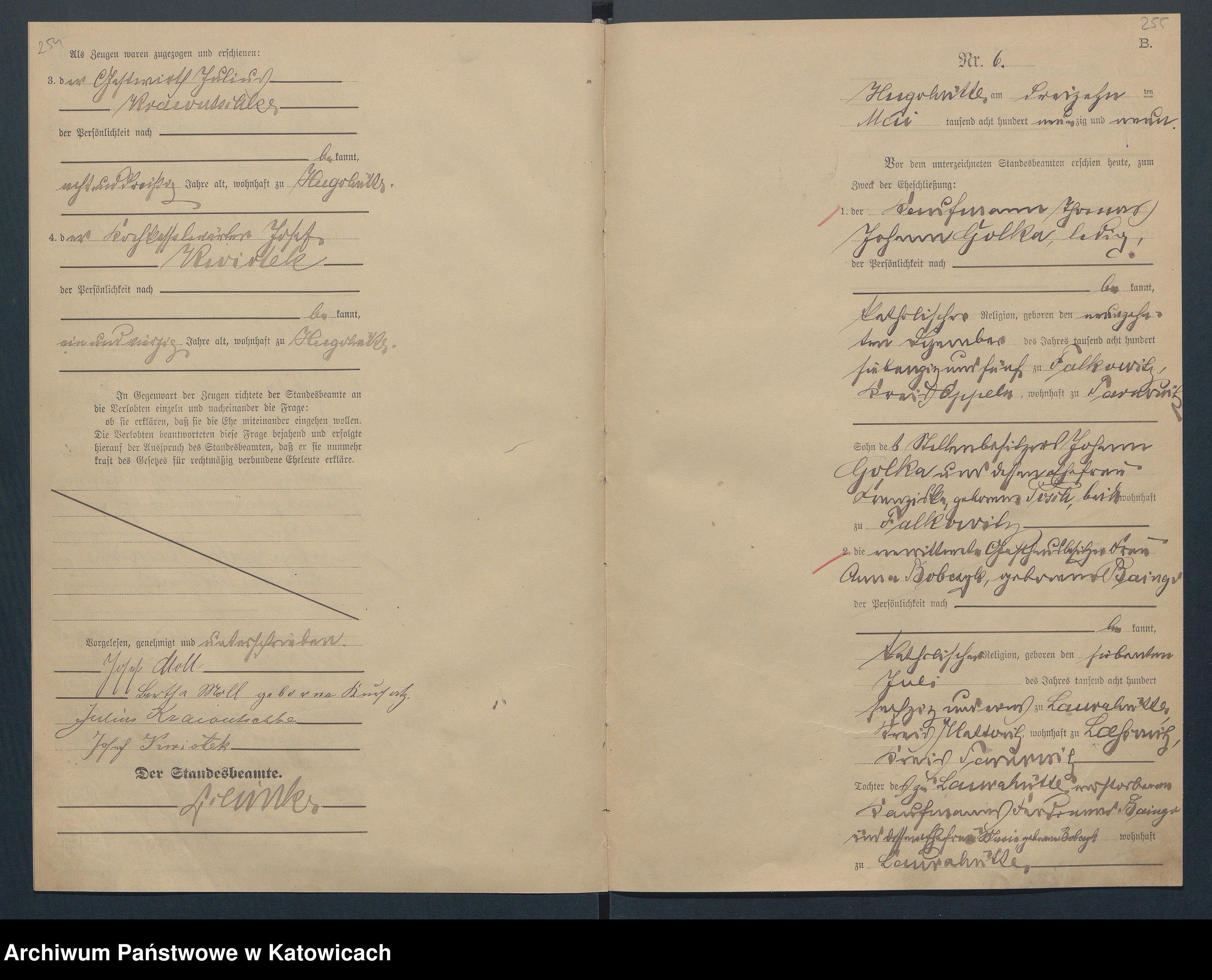 Skan z jednostki: Księga Małżeństw nr 1-29 (1895), nr 1-36 (1896), nr 1-27 (1887), nr 1-30 (1898), nr 1-35 (1899)