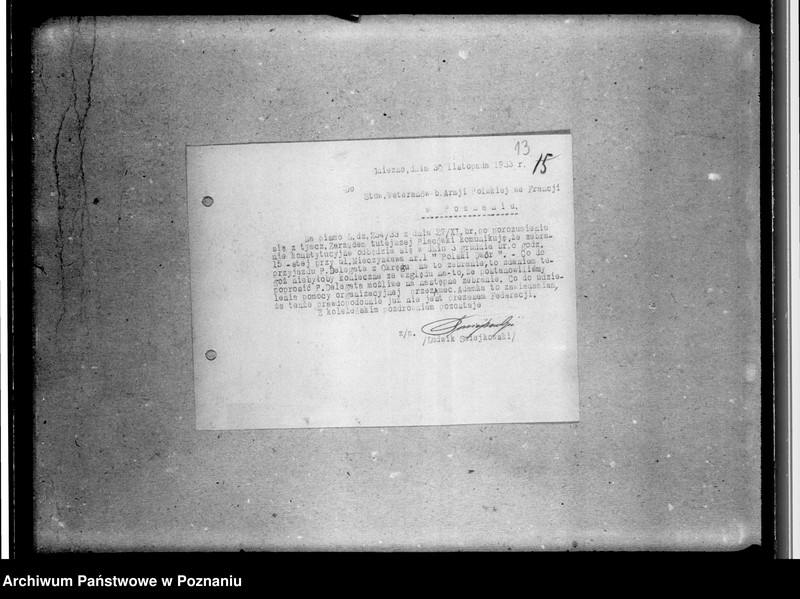 image.from.unit.number "Sprawy organizacyjne i personalne - korespondencja, ewidencja członków, skład zarządu, organizacja"