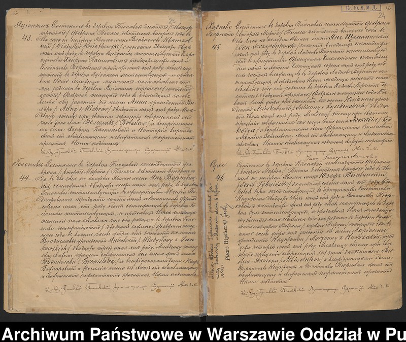 image.from.unit.number "Akta urodzeń, małżeństw, zgonów"