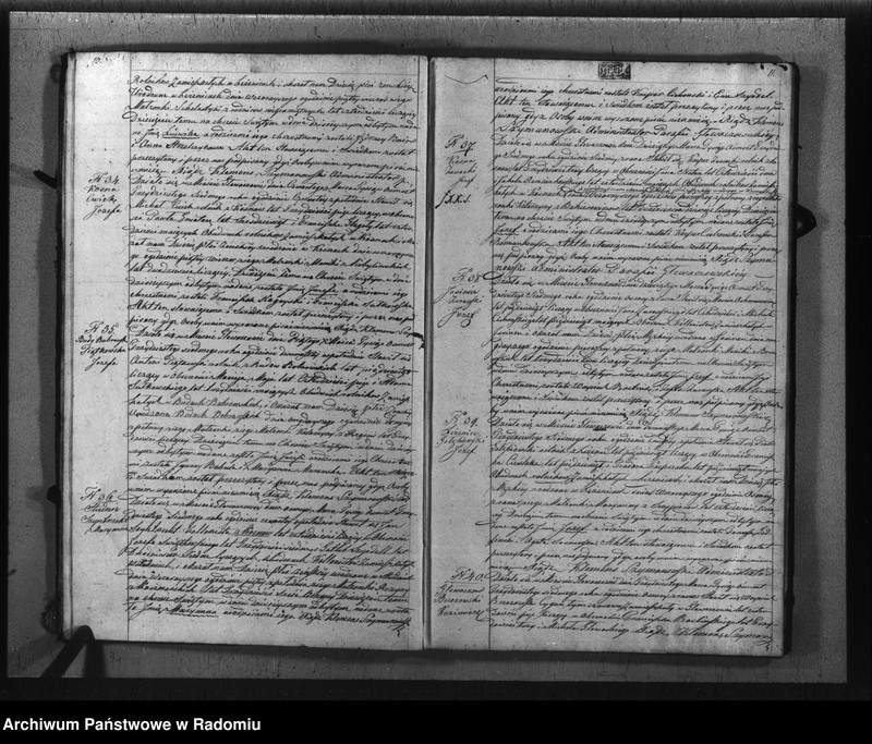 image.from.unit.number "Duplikat aktów urodzenia, małżeństw i zeyścia gminy i parafii Gowaczowskiey na rok 1837"