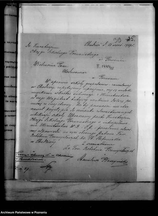 image.from.unit.number "Kursy gospodarstwa domowego Stowarzyszenia Kobiet pracujących - Chodzież"