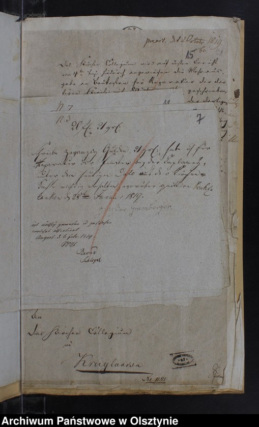 Obraz 9 z jednostki "Jahres Bau Rechnung der Kirche zu Kruklanken"