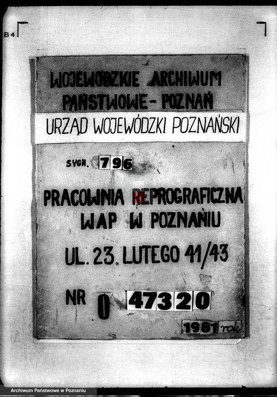 Obraz 1 z jednostki "/Spis Weteranów i Wdów po weteranach z 1863 r./"