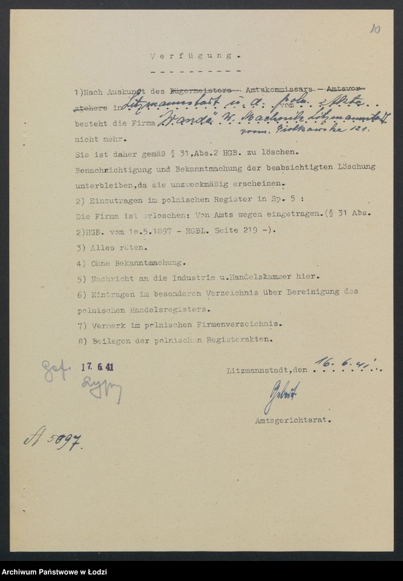 Obraz 12 z jednostki "Wanda Machnik – „Wanda” magazyn kapeluszy"