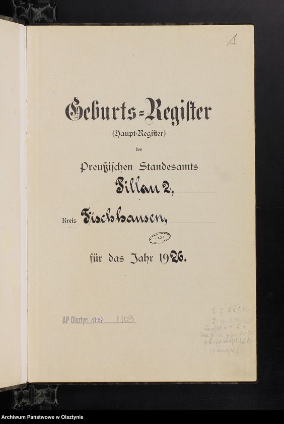 image.from.unit.number "Geburts-Haupt-Register Nr 1 - 87"