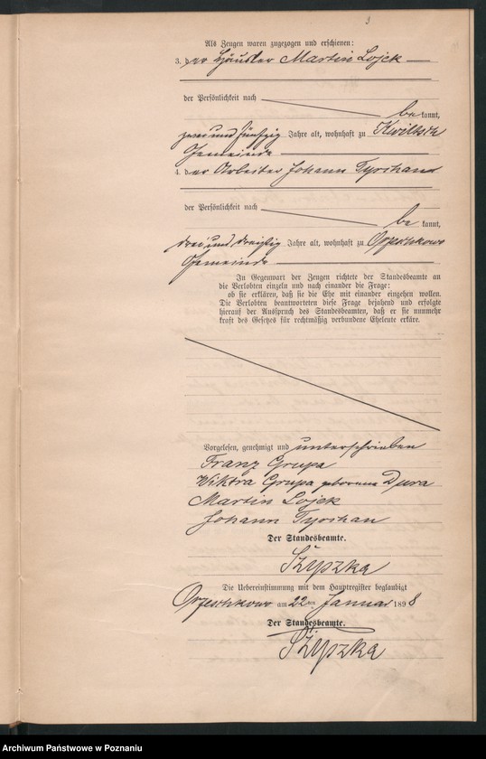 Obraz 5 z jednostki "Księga małżeństw"