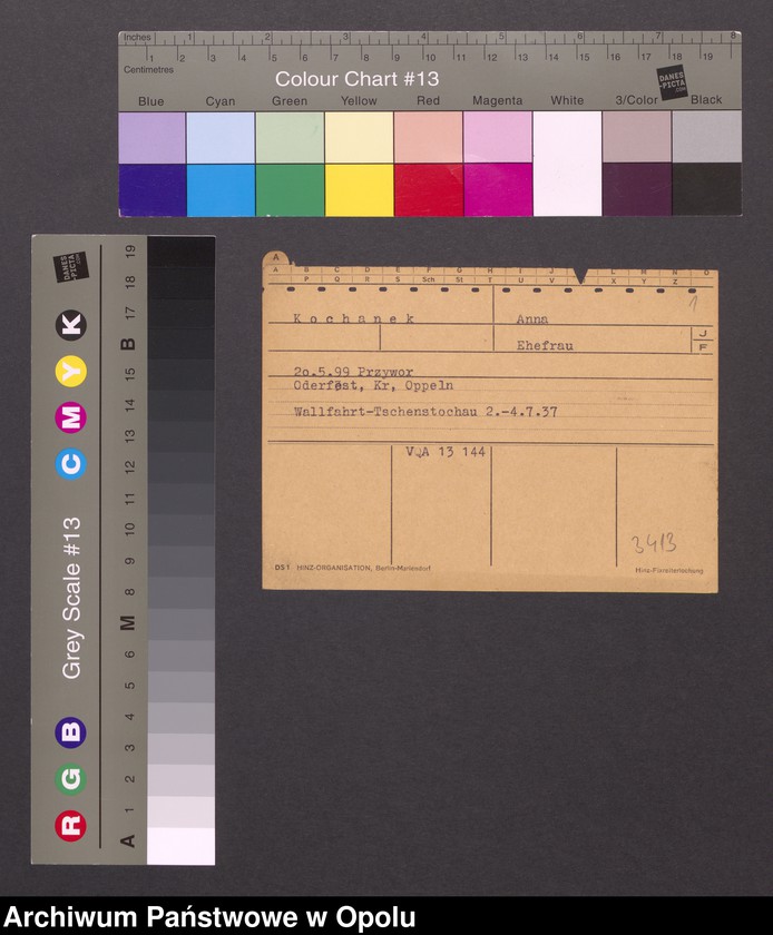 Obraz 3 z jednostki "[Kochanek Anna, ur. 20.05.1899 Przywor]"