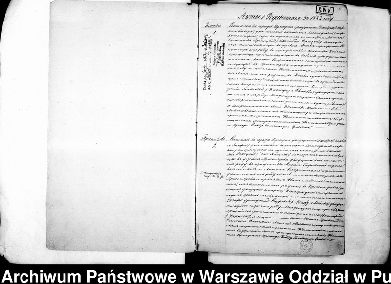 image.from.unit.number "Akta urodzeń, małżeństw i zgonów"