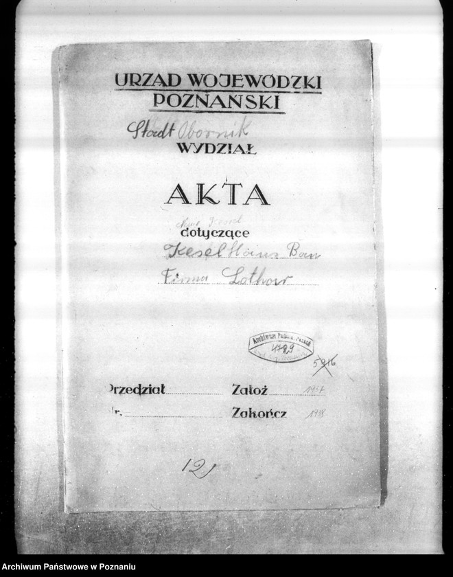 Obraz 4 z jednostki "/Warsztat kotlarski Lothar Jordan w Obornikach zatwierdzenie urządzenia/"