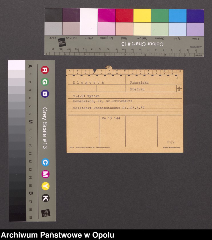 Obraz 3 z jednostki "[Dlugosch Franziska, ur. 1.4.1891 Wysoka]"