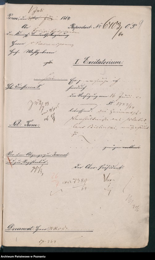 image.from.unit.number "Der Uebertritt polnischer und diesseitiger Untertanen auf preussisches und jenseitiges Gebiet während der polnischen Insurrektion und die dagegen getroffenen Massnahmen."