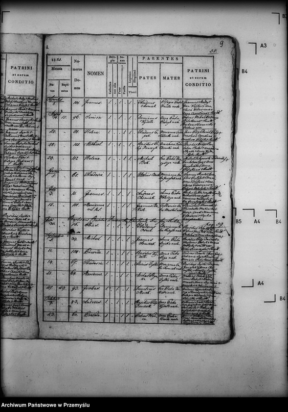 image.from.unit.number "[Kopie ksiąg metrykalnych parafii Zyndranowa z filią Barwinek (dekanat Dukla)]"