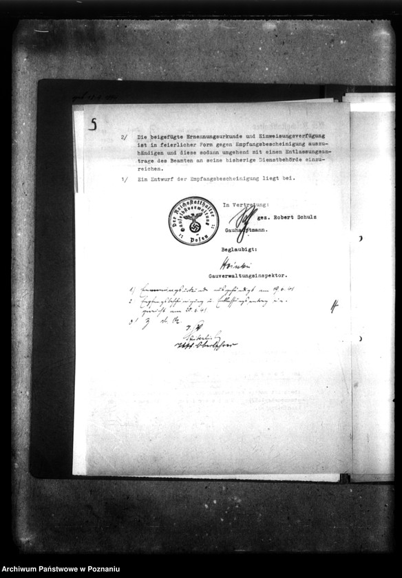 Obraz 13 z jednostki "[Akta personalne nauczyciela Gustawa Sieberlicha]."