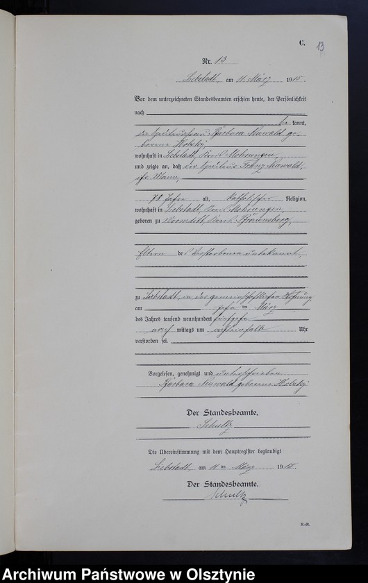 image.from.unit.number "Sterbe-Neben-Register Nr 1 - 47"