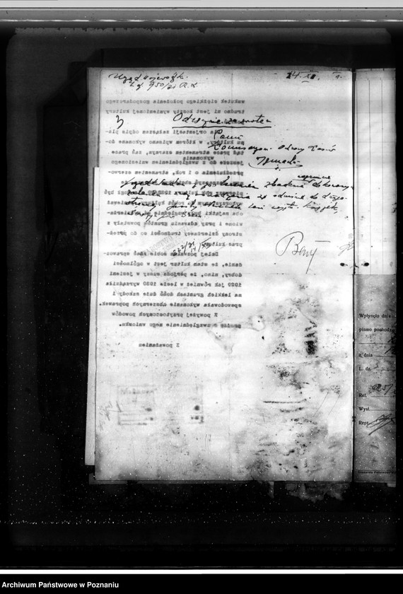 image.from.unit.number "Nadzór nad gospodarką w lasach majętności Święczyn powiat śremski"