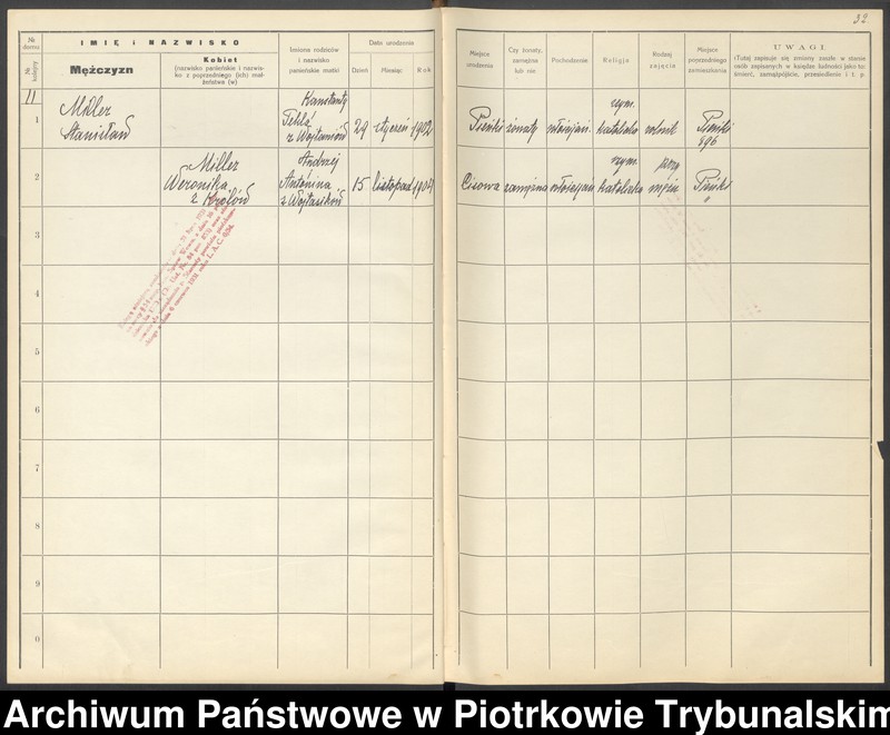 image.from.unit.number "[Księga ludności stałej wsi: Romanówka, Pieńki]"
