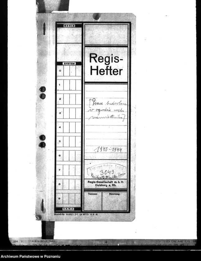 Obraz 4 z jednostki "Prace budowlane w ogrodzie urzędu namiestnika"