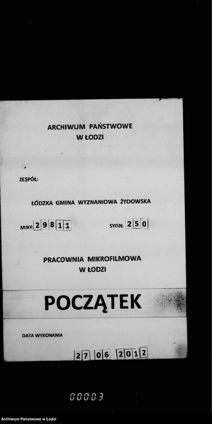 Obraz 1 z jednostki "Akta dotyczące Zysensteina, Hamburskiego, Maroko"