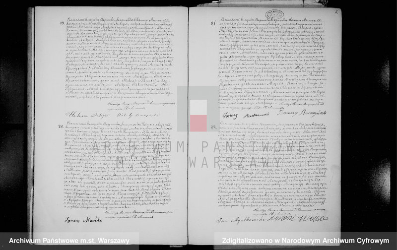 Obraz 11 z jednostki "Akta urodzeń, małżeństw i zgonów"