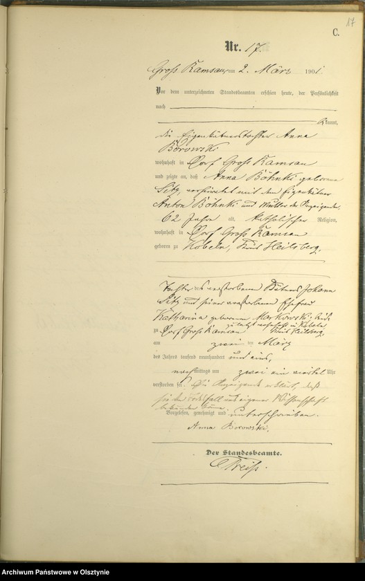 image.from.unit.number "Sterbe-Haupt-Register Nr 1 - 30 i 35 - 49"