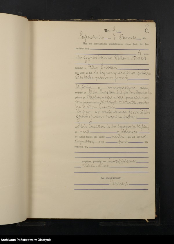 image.from.unit.number "Sterbe-Haupt-Register Nr 1 - 142"