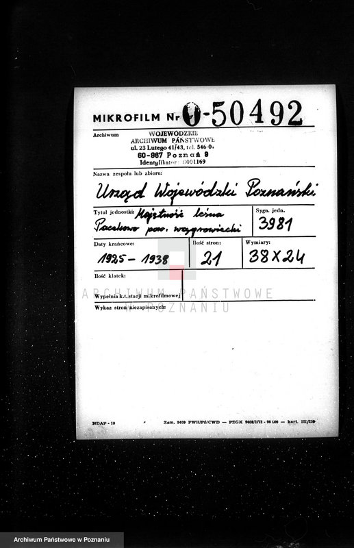 image.from.unit.number "Majętność leśna Paczkowo powiat wągrowiecki"