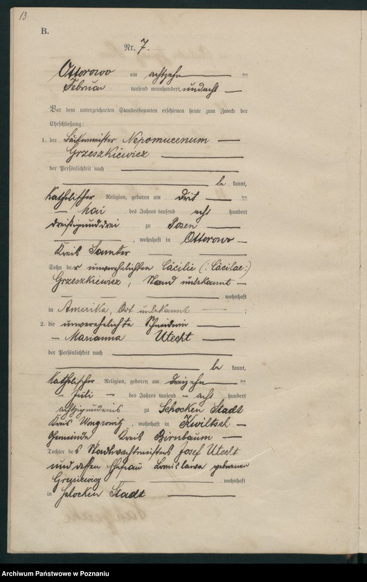 Obraz 16 z jednostki "Heirats-Haupt-Register"
