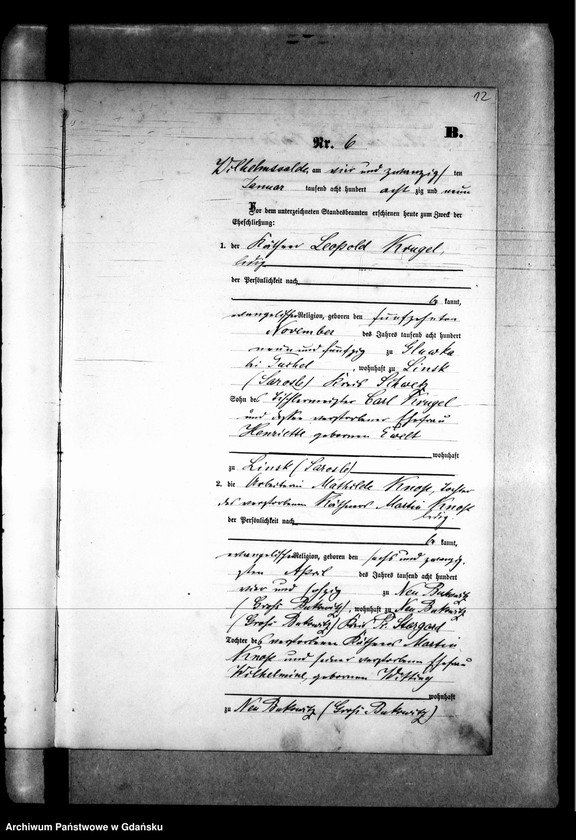 image.from.unit.number "Księga małżeństw"