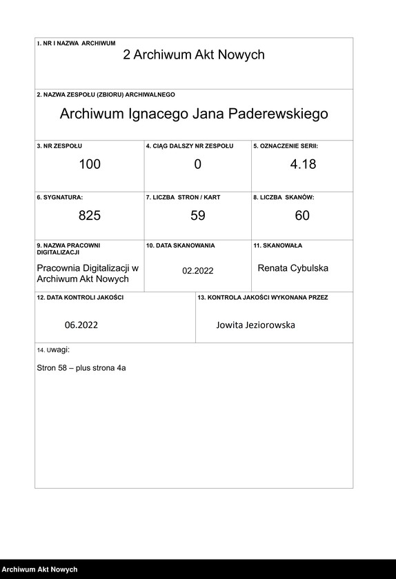 Obraz 1 z jednostki "Korespondencja w sprawach polityki personalnej, kandydaci wysunięci przez ugrupowanie polityczne na stanowiska w służbie zagranicznej"