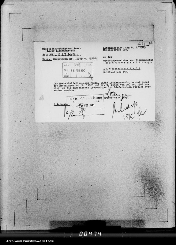 Obraz 14 z jednostki "346 Gefechtsgepäck m.Beutel u.Tornister 39 m.Auslieferung"