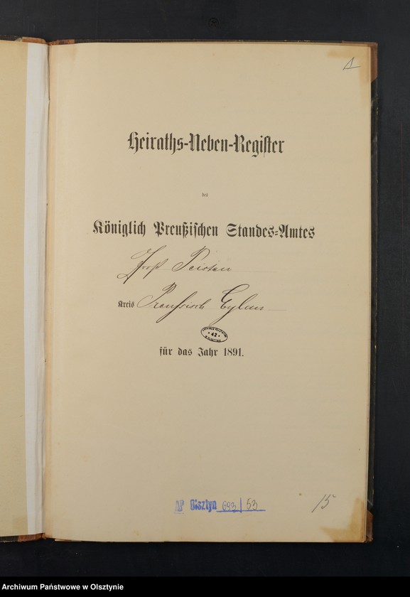 image.from.unit.number "Heiraths-Neben-Register Nr 1 - 13"